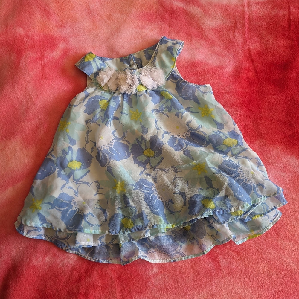18 Months Little Me Floral Dress